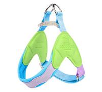 Harnais respirant et sûr pour chiots - Gilet de dressage réfléchissant réglable pour petits médias et grands chiens - Réfléchissant réglable - Rembourré - Doux - Pour dressage de grands chiens