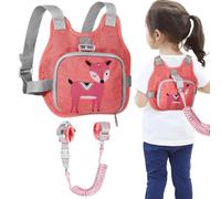 Harnais sac à dos enfant Avec Dragonne Mignonne Réglable Et Pliable | Sac À Dos Avec Sangle De Marche Réfléchissante Pour Les Tout-Petits 1-5 Ans Marche Zoo Musée Parc Marché Aéroport