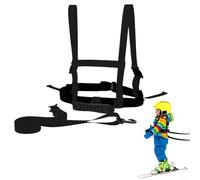 Harnais Ski Enfant, Harnais d'entraînement de Ski et Snowboard, Harnai de Skis Réglable pour Enfants, Ceinture D'entraînement pour Patinage, Snowboard, Cyclisme, pour Débutants