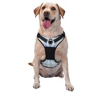 Harnais spatial tridimensionnel pour chien - équipé de bandes réfléchissantes pour animaux de compagnie et de boucles à dégagement rapide - Convient à tous les types de chiens