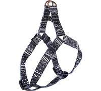 Harnais Step&GO Sadie Noir/Blanc M 45-60CM 20MM