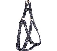 Harnais Step&GO Sadie Noir/Blanc XS 30-40CM 10MM