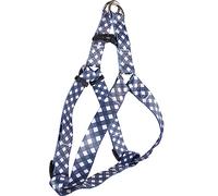 Harnais Step&GO Salome Gris/Blanc L 50-70CM 25MM