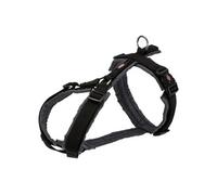 TRIXIE Harnais Trekking Premium, L: 70-85 cm/25 mm, noir/graphite
