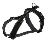 Trixie Harnais trekking pour chien New Premium M tour de ventre 53-64 cm 20 mm Noir/Graphite