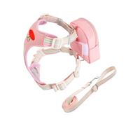 Harnais Veste pour Chien,Accessoire Réfléchissant avec Sac à Fermeture Éclair,Harnais Anti-Traction avec Corde et Laisse | pour Chiots Et Chiens De Toutes Tailles pour Balades Sportives Randonnées Et
