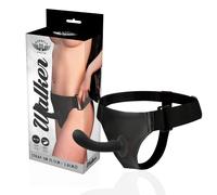 Harness Attraction - Gode ceinture stimulation point G ou périnée - 15,5 cm
