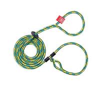 Harness Lead Ensemble harnais et laisse pour chien anti-traction pour toutes races et tailles, corde rembourrée en une seule pièce pour empêcher de s'échapper et de tirer (taille M/L, forêt tropicale)