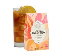 Harney & Sons Fresh Brew Lot de 3 paquets de thé glacé à la pêche - Fait 6 litres de thé glacé