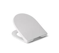 Haro Lopata WC siège 540715 blanc , charnières en acier inoxydable, chevilles rabattables, non réglable