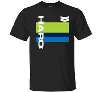 HARO BMX Freestyle Racing Bicle Ultra Cotton T-Shirt Black L