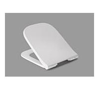 Haro Daya Slim WC siège 540716 pour Renova Plan blanc , charnières en acier inoxydable, fermeture amortie