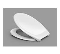 Haro Haromed Basic WC siège 531710 blanc , charnières en acier inoxydable, SolidFix, excentrique