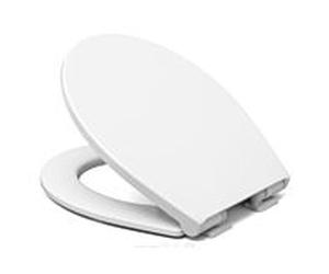 Haro Picco WC siège 541839 pour WC standard, blanc, ovale, charnières en acier inoxydable