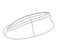 Haro Pouf 406117 SP 45, pour Bermudes