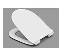 Haro Ray abattant de toilette 532022 blanc , charnières en acier inoxydable, chevilles rabattables, non réglable