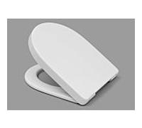 Haro Samar abattant de toilette 531553 blanc , charnières en acier inoxydable, chevilles rabattables, non réglable