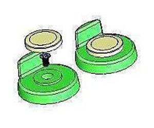 Haro tampon 405127 SP 59, pour Sanimed 59, réglable, coussin d'angle