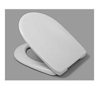 Haro WC siège Delphi 520783 blanc, charnières en acier inoxydable, softclose