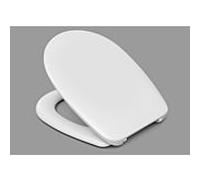 Haro WC siège Deltano 505575 blanc, charnières en acier inoxydable