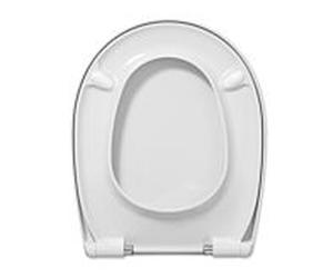 Haro WC siège Passat 511521 blanc, charnière acier inoxydable, écrou FastFix