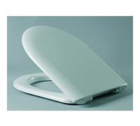 Haro WC siège Stream 516343 blanc, charnières acier inoxydable