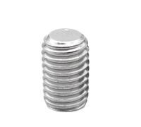 Haroar 1-2 Pièces M12- M16 DIN913 304 Tête en Acier Inoxydable, Douille Hexagonale À Pointe Plate, Vis De Réglage des Boulons(45mm,M14(1Pcs))