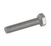 Haroar 1Pc M12 SUS316 vis à tête hexagonale en Acier Inoxydable avec Super Long Filetage Complet DIN933 Longueur de Filetage 20mm ~ 200mm(1Pc M12x70)