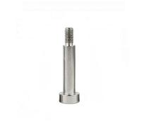 Haroar 1Pc M4 SUS304 Acier Inoxydable à Six pans Creux tête vis à épaulement diamètre d'épaule 5mm roulement à Rouleaux boulons(50mm)