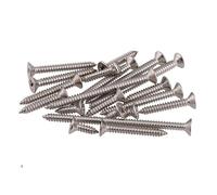 Haroar 20 pièces M3.5x10mm ~ 70mm SUS304 Acier Inoxydable Croix encastré 90 ° tête fraisée vis autotaraudeuses vis à Bois(M3.5x10)
