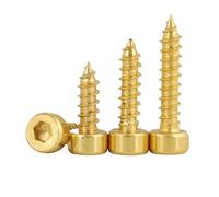 Haroar Vis À Tête Hexagonale en Acier Au Carbone M5 Grade 8., 5 20 Pièces, Autotaraudeuses Dorure for Haut-Parleur(M3x8mm-20pcs)