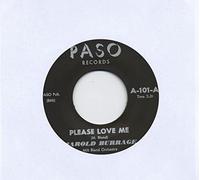 Harold Burrage - Please Love Me - Pretty Little Liddy (7inch, 45rpm)