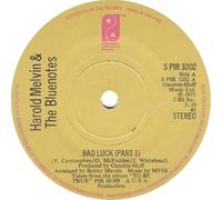 Harold Melvin And The Blue Notes - Bad Luck - Philadelphia International Records - S PIR 3202