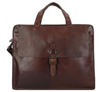 Harold's Aberdeen Attaché-case Cuir véritable 40 cm brun