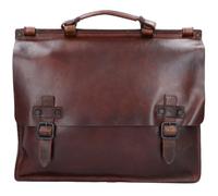 Harold's Aberdeen Messenger en cuir, 40 cm, compartiment pour ordinateur portable braun (291003-03)