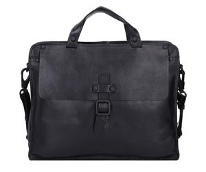 Harold's Aberdeen Porte-documents en cuir 37 cm noir