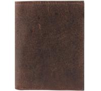 Harold's Antic Porte-monnaie Cuir véritable 13 cm brun