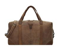 Harold's Travelbag Sac de voyage Weekender Cuir 50 cm brun