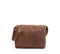 Harold's Antico Messenger en cuir 38 cm brun