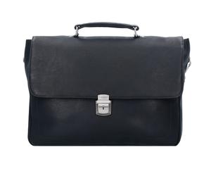 Harold's Campo Attaché-case Cuir véritable 38 cm noir