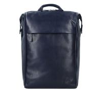 Harold's Caugio Daypack Cuir 39 cm Compartiment pour ordinateur portable bleu