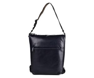 Harold's Caugio Daypack Cuir véritable 40 cm bleu