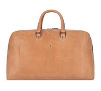 Harold's Caugio Sac de voyage Weekender Cuir véritable 53 cm brun