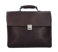 Harold's Country Attaché-case Cuir véritable 37 cm Compartiment ordinateur brun