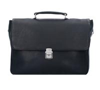 Harold's Heritage Campo Porte-documents en cuir 38 cm noir