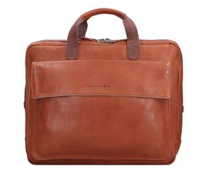 Harold's Ivy Lane Attaché-case Cuir véritable 40 cm Compartiment ordinateur brun