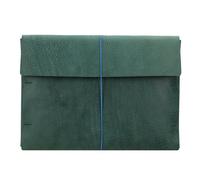 Harold's Keeper Housse ordinateur Cuir véritable 32 cm vert