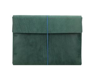 Harold's Keeper Pochette pour ordinateur portable Cuir 32 cm vert