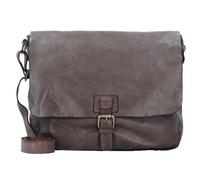 Harold's Messenger en cuir 35 cm brun