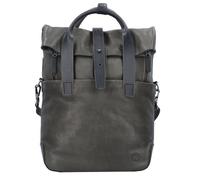 Harold's Mount Ivy Sac à dos professionnel Cuir véritable 35 cm Compartiment ordinateur olive